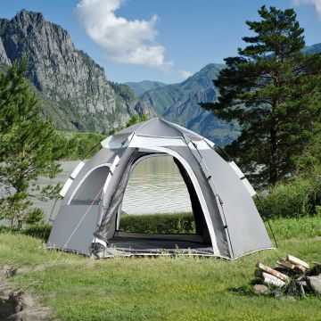 Tente de camping Nybro montage instantané 240 x 205 x 140 cm [pro.tec]