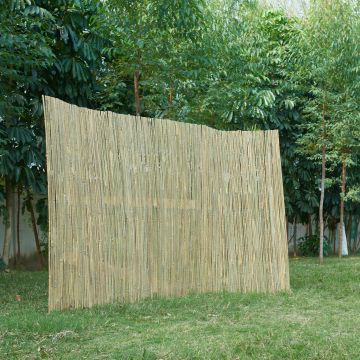 Canisse en bambou Baarle 100 x 500 cm naturel casa.pro