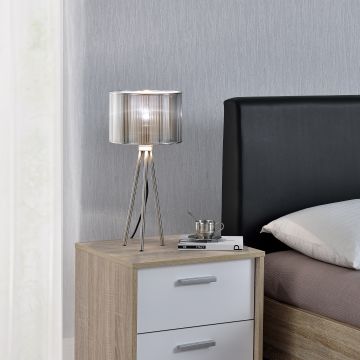 [lux.pro] lampe de table 'Berlin' (49cm x Ø 23cm) lampe de table lampe de bureau Lampe (1 x socle E14)