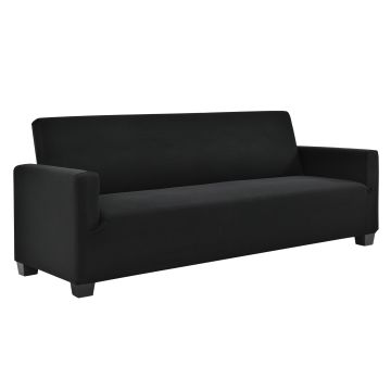 Housse protectrice pour meubles intérieurs élastique 140-210 cm noir [neu.haus]