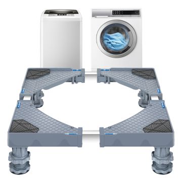 Base ajustable Marklohe support pour soulever lave-linge et réfrigérateur [en.casa] *84013537*