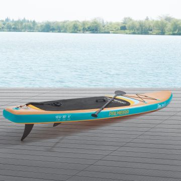 Stand Up Paddle Gonflable Palmeira 320 x 76 x 15 cm plusieurs couleurs [in.tec]