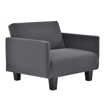 Housse protectrice pour meubles intérieurs élastique 70-120 cm gris foncé [neu.haus] 